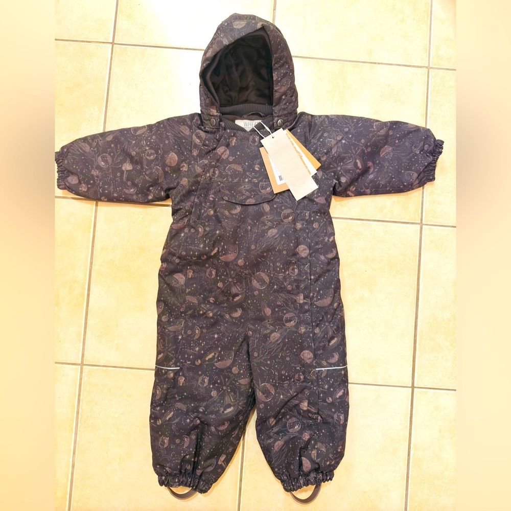 Brand new Wheat Adi Tech snowsuit size 12m
